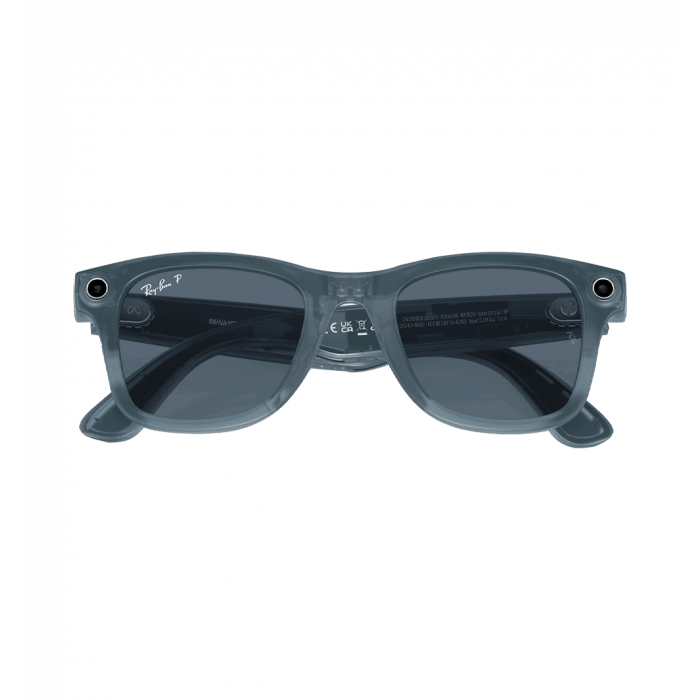 Смарт-окуляри Ray-Ban Meta Wayfarer Matte Jeans/Dusty Blue size L (RW4006 67552V 50-22)