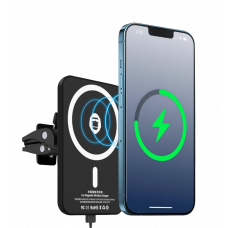 Car holder Blueo Car Magnetic Wireless Charger Black (P007-BLK)