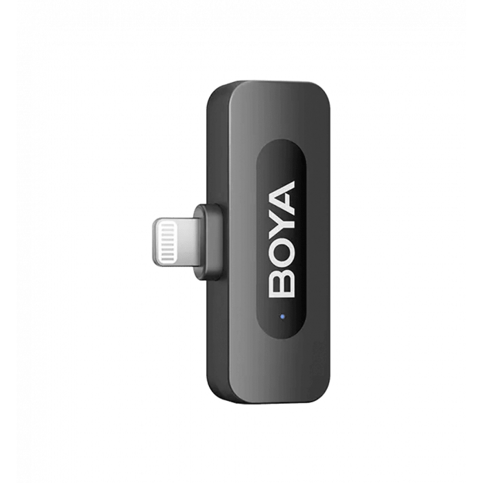 Бездротовий петличний мікрофон BOYA BY-V3 Lightning Black