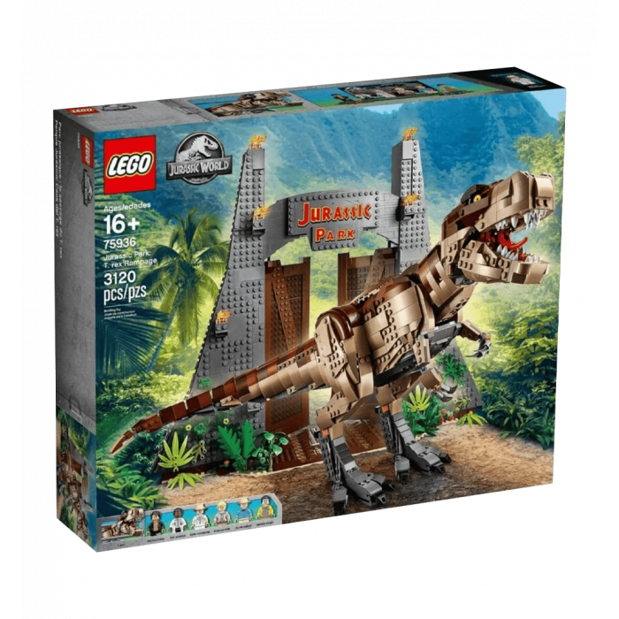 LEGO Jurassic World Jurassic Park: T. rex Rampage (75936)