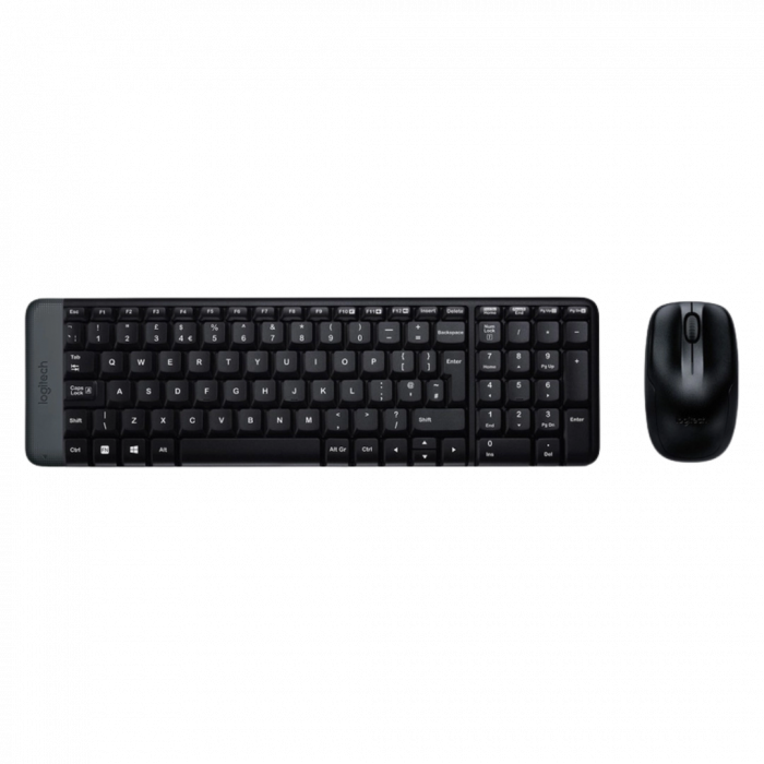 Комплект LOGITECH MK220 Wireless Combo - Black
