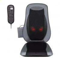 Массажная накидка на кресло NAIPO Neck & Back Massager с подогревом, вибрацией и функцией массажа Шиатцу
