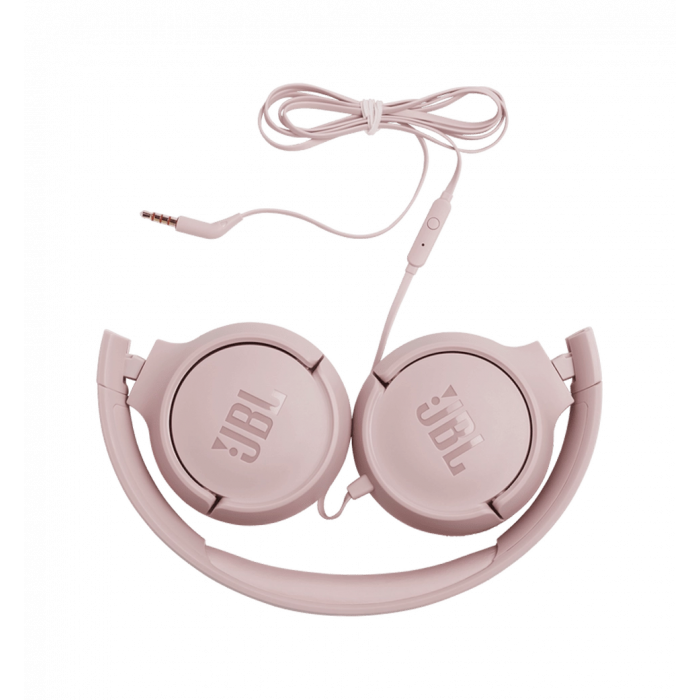 Навушники з мікрофоном JBL Tune 500 Pink (JBLT500PIK)