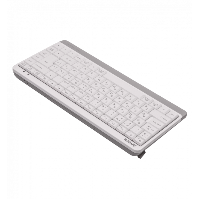 Клавіатура бездротова A4Tech Fstyler FBK11 (White),  USB, колір білий