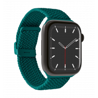 Ремешок для часов Puro 'LOOP' band nylon Apple Watch 42-49mm Dark Green PUAW44LOOPDKGRN