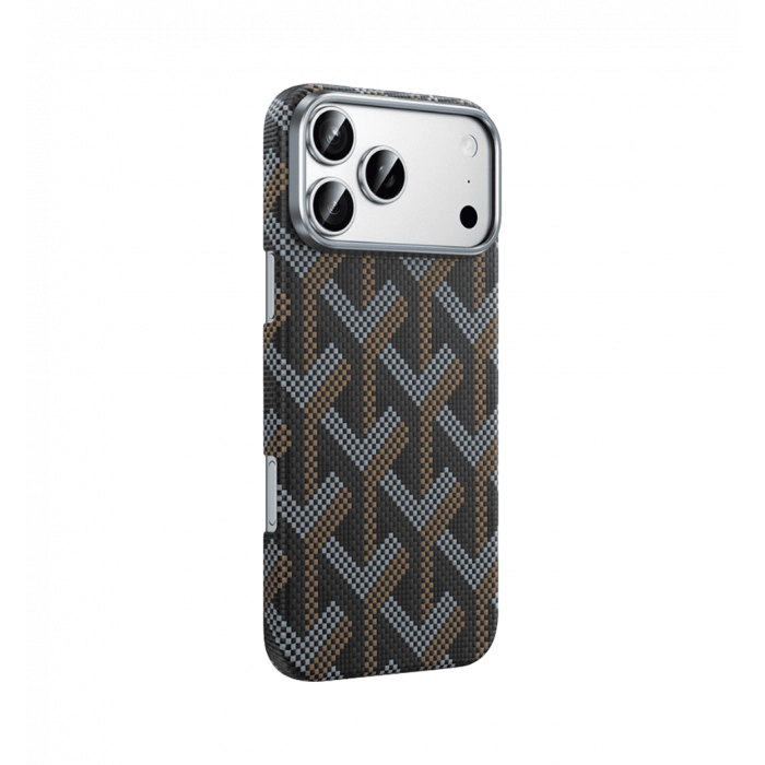 Чохол Keephone KEVLAR PRAGUE MagSafe Case for 17 Pro Max Meteor (KPKVPG17PMMT)