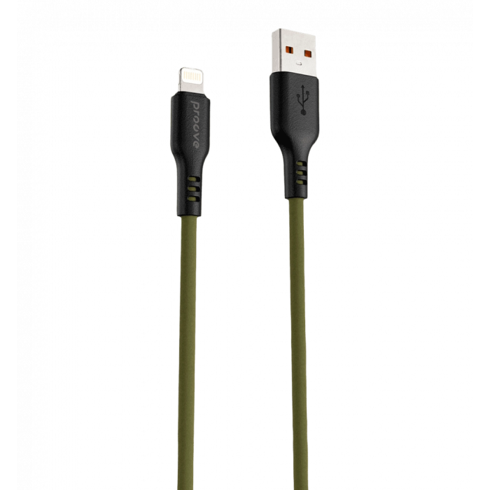 Кабель Proove Rebirth Lightning 2.4А (1м) (белый)