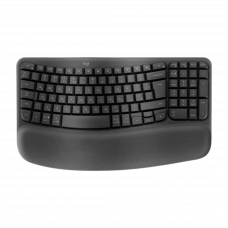 Комплект LOGITECH Wave Keys wireless ergonomic keyboard - Graphite
