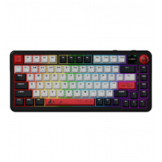 Бездротова механічна клавіатура Ajazz AK820 MAX Avocado Switch Black RGB (AK820MAX-AS-BG)