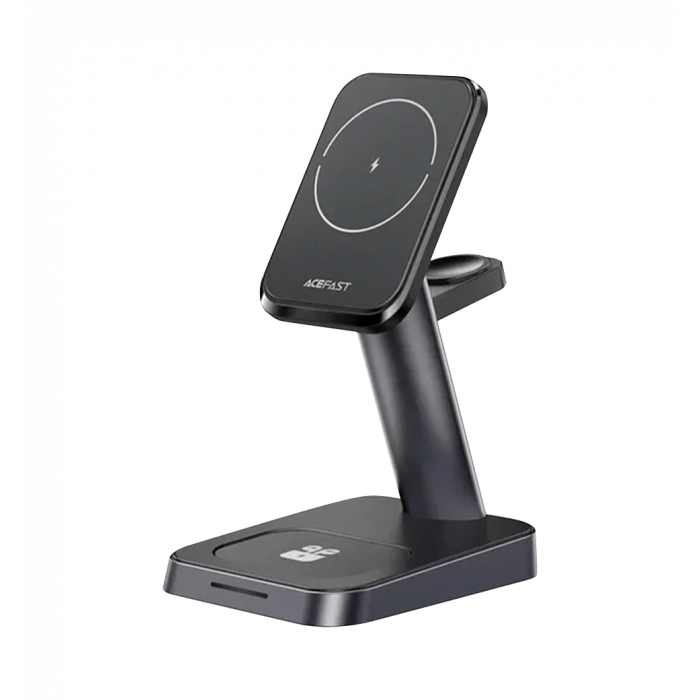 Бездротовий ЗП Acefast E3 3 in 1 (black)
