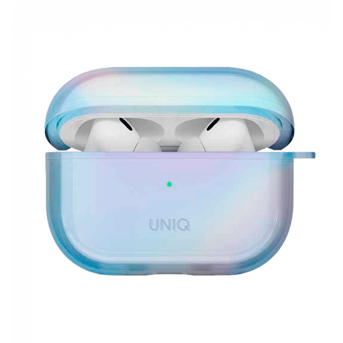 Чохол UNIQ Iridescia для AirPods Pro 2 Eclipse Blue (UNIQ-AIRPODSPRO2-IRDEBLU)