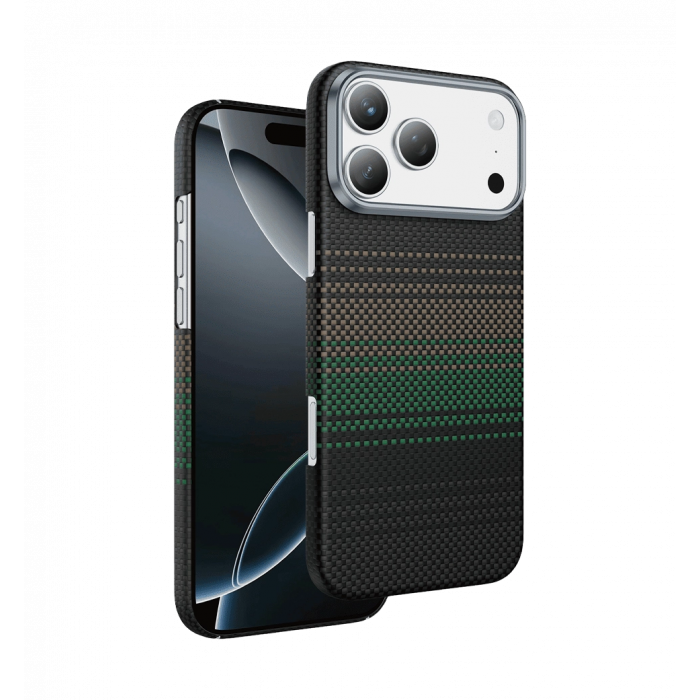 Чохол Keephone KEVLAR SEANOVA  MagSafe Case for 17 Pro Max Aurora (MC0206)