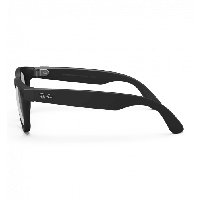 Смарт-окуляри Ray-Ban Meta Headliner Matte Black Frame/Clear-Grey Transitions Lenses (RW4009 601S1Z 50-23)
