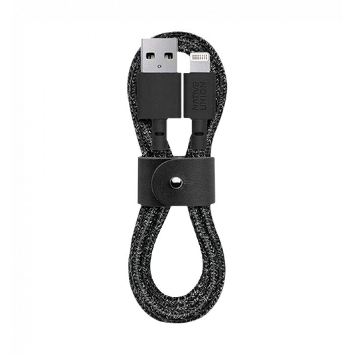 Native Union Belt Cable Lightning Cosmos Black (1.2 m) (BELT-L-CS-BLK-2-NP)