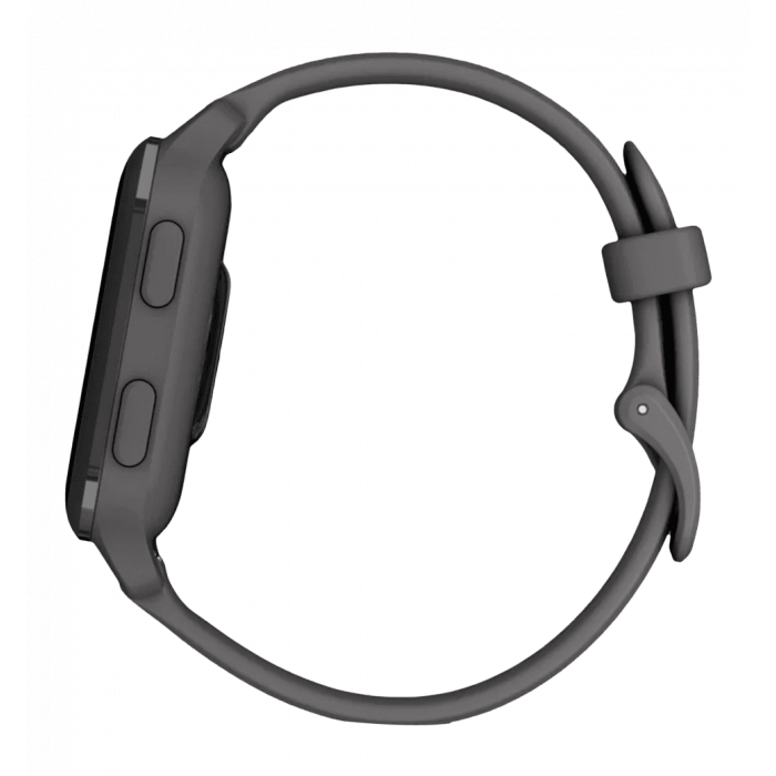Garmin Venu Sq 2 Slate Aluminum Bezel with Shadow Gray Case and Silicone Band (010-02701-00/10)