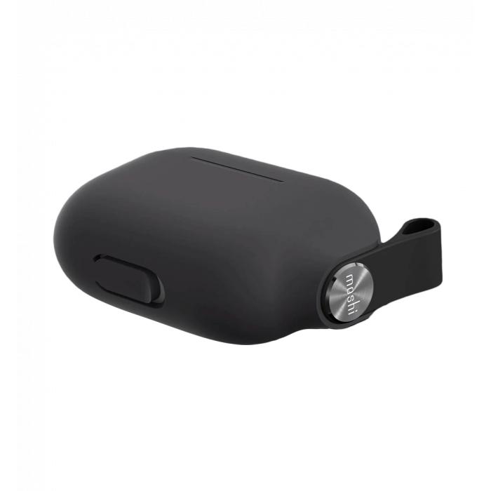 Чохол Moshi Pebbo Protective Case Shadow Black for Airpods Pro 2nd Gen (99MO123035)