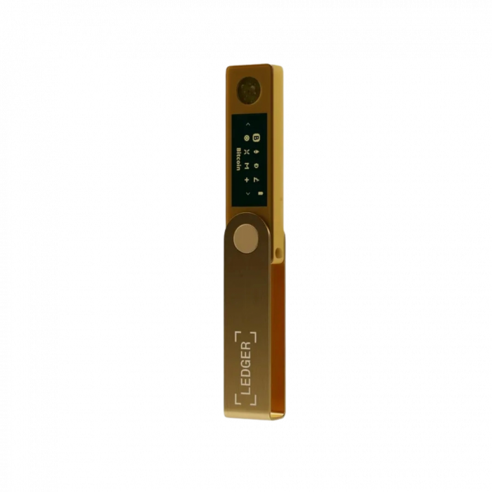 Крипто-гаманець Ledger Nano X Gold