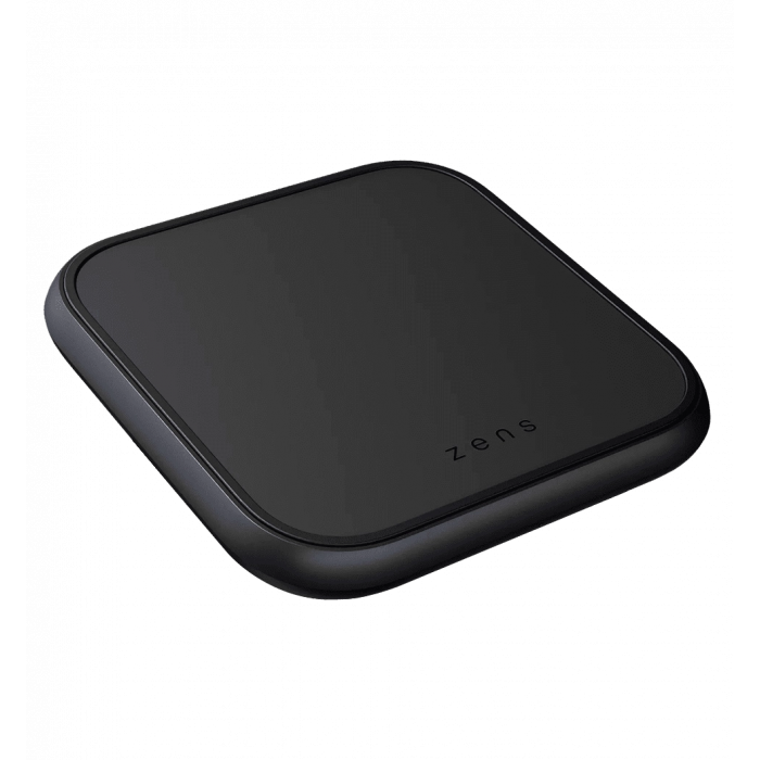 Зарядна станція Zens Single Aluminium Wireless Charger Black USB-C 18W PD Wall Charger (ZESC14B/00)
