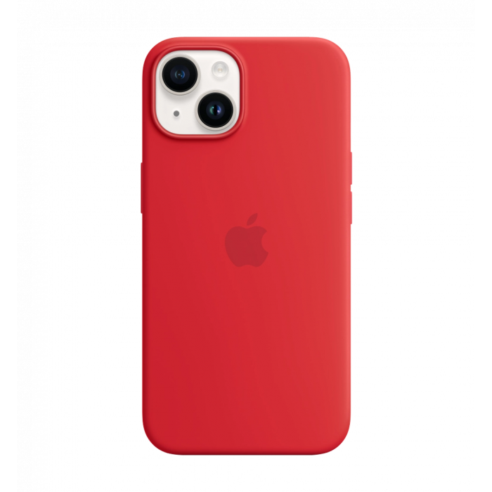 Чохол Силіконовий iPhone 14 Silicone Case with MagSafe (PRODUCT)RED (MPRW3)