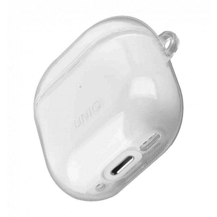 Чохол UNIQ Glase для AirPods 4 glossy clear (UNIQ-AIRPODS(2024)-GLSCLR)