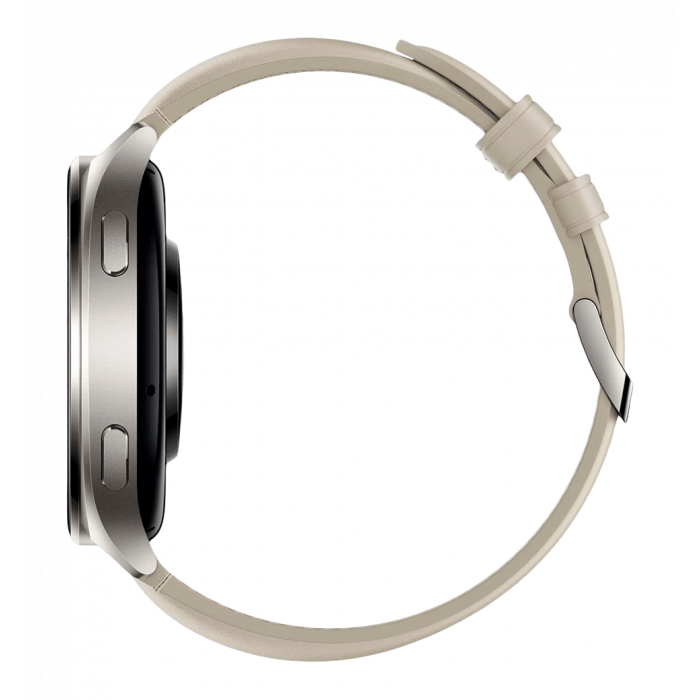 Смарт-годинник Xiaomi Watch 2 Titan Gray Case White Leather Strap (BHR9306GL)