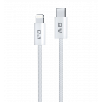 Кабель Blueo Braided PD Fast Charging USB-C to Lightning Cable (1m) White