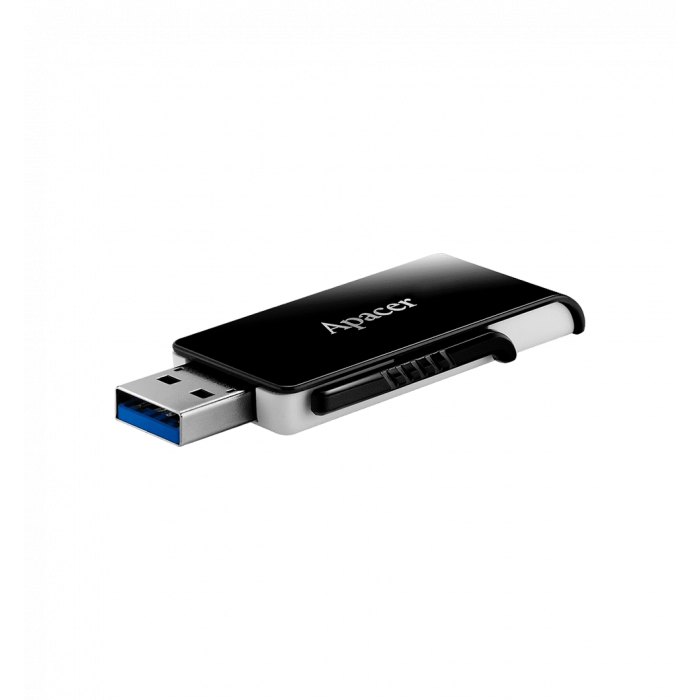 Флешка Apacer 3.2 (AH350) 128GB Black (AP128GAH350B-1)