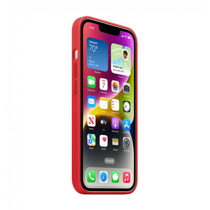 Чохол Силіконовий iPhone 14 Silicone Case with MagSafe (PRODUCT)RED (MPRW3)