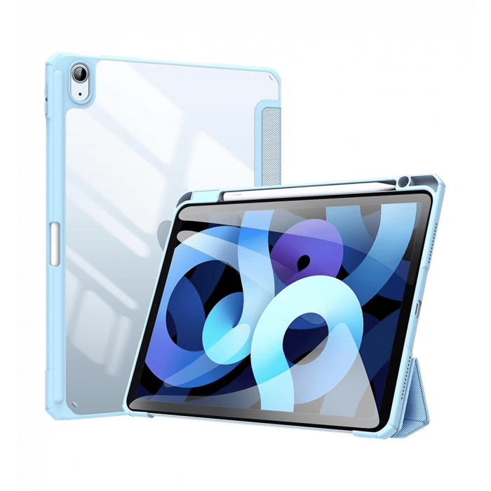 Cover Dux Ducis Toby Series iPad 10 10.9 2022 (With Apple Pencil Holder) (blue)