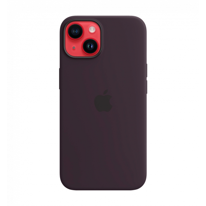Чохол Силіконовий iPhone 14 Silicone Case with MagSafe Elderberry (MPT03)