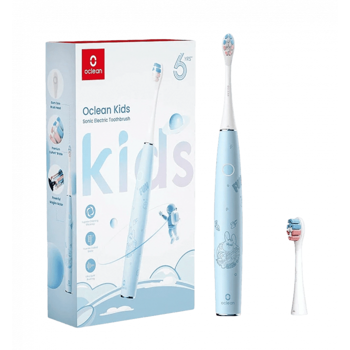 Умная зубная электрощетка Oclean Kids Electric Toothbrush Blue (6970810552379)