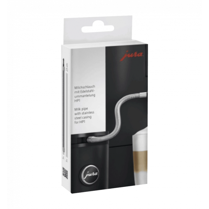 Milk pipe with stainless steel jacket HP1