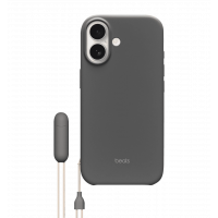 Чехол-подставка Chohol Beats для iPhone 17 с MagSafe и управлением камерой — гранитно-серый (MGY54)