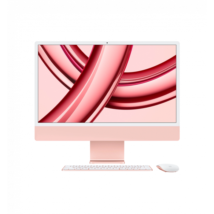 iMac 24" Retina 4,5K/M3/8GB/8CPU/8GPU/256GB SSD/Pink 2023 (MQRD3)