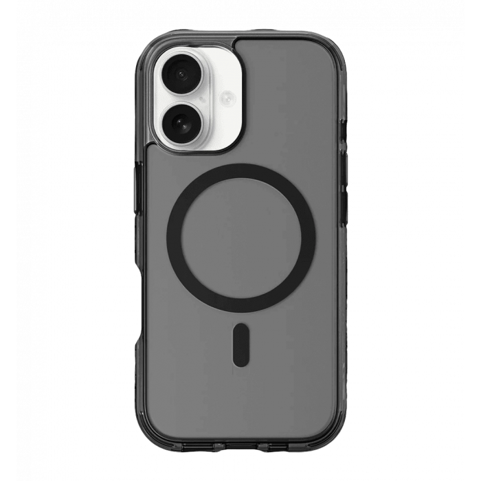 Чехол-накладка LAUT CRYSTAL MATTER X MagSafe для iPhone 17 (Black Crystal)
