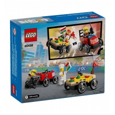 LEGO City «Піца-авто проти пожежної машини» Набір перегонів (60458)