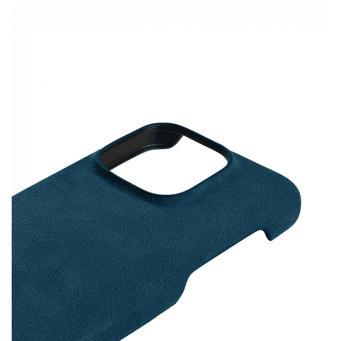 Чохол Kartell  for iPhone 15 Pro Max MagSafe Alcantara Blue