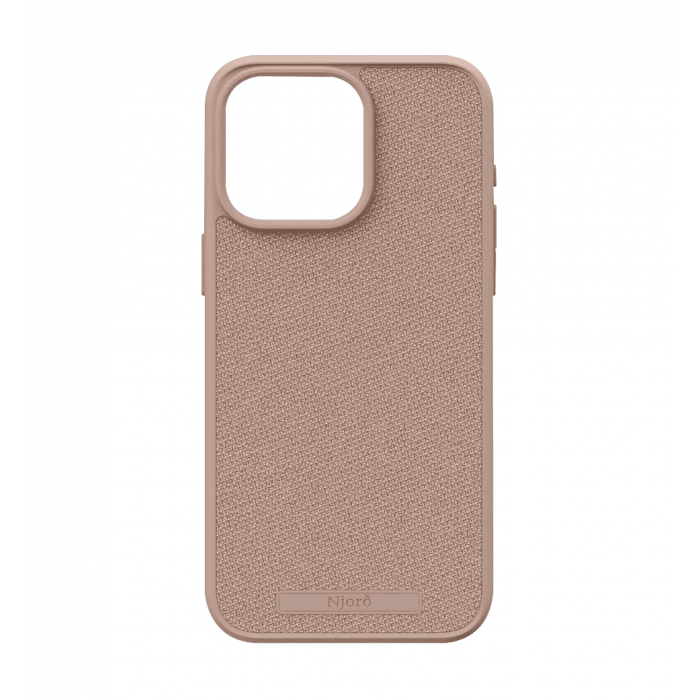 Чохол Njord Fabric MagSafe Case Pink Sand for iPhone 15 Pro (NA53FA12)