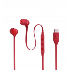 Навушники з мікрофоном JBL Tune 310C Red (JBLT310CRED)
