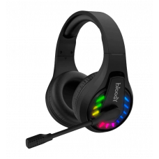 Гарнітура ігрова Bloody GR230 з LED підсвічуванням, чорний колір, Bluetooth v5.2 + 2.4GHz + 3.5 Jack