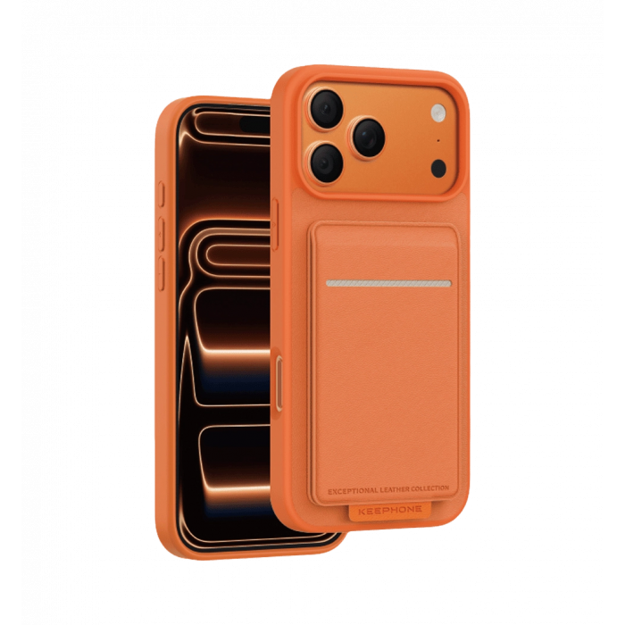 Чохол Keephone SUEDEA MagSafe Case for 17 Pro Cosmic Orange (KPSUDA17POR)