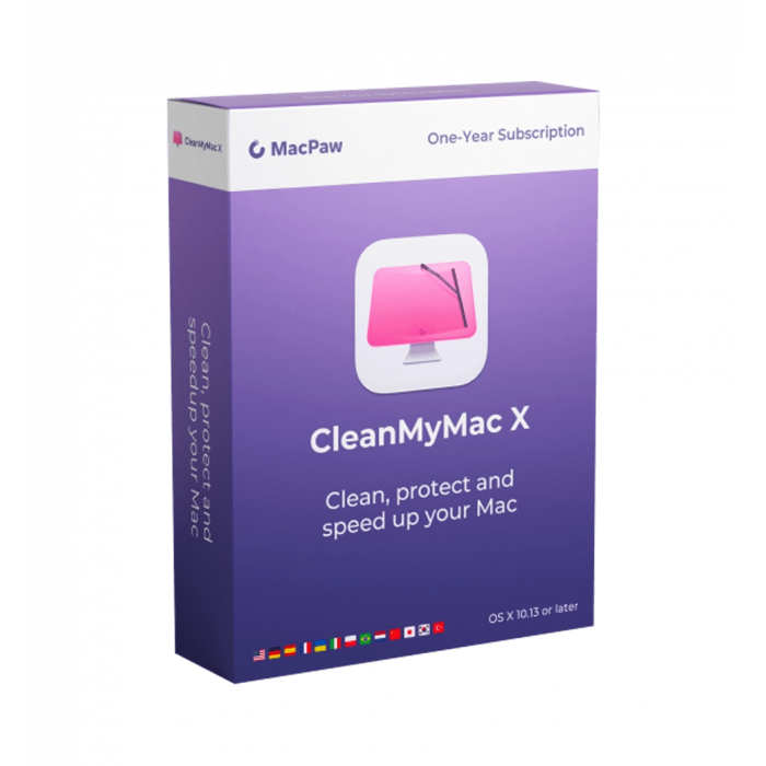 CleanMyMac X 1 year Subscription
