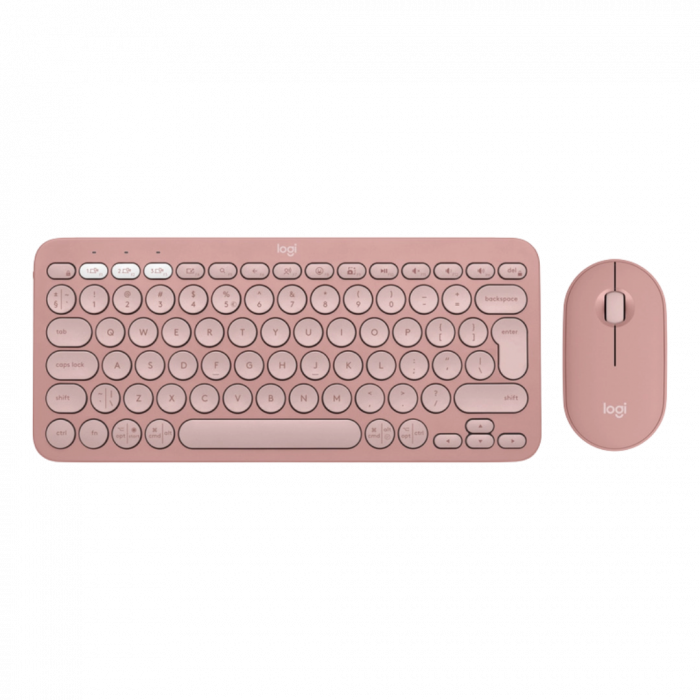 Комплект LOGITECH Pebble 2 Combo - Tonal Rose