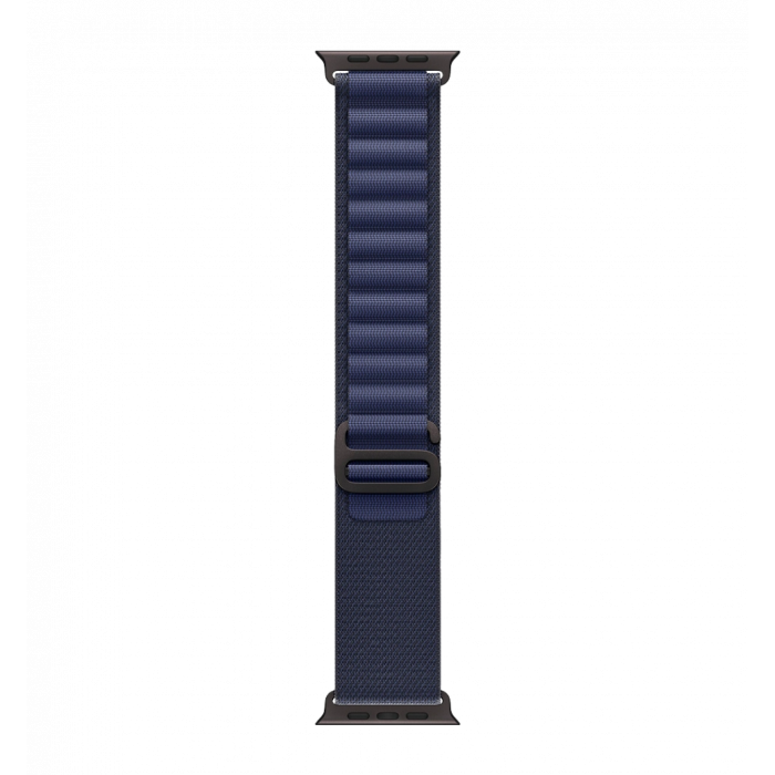 Apple Watch Ultra 2 49mm GPS + LTE Black Titanium Case with Navy Alpine Loop Medium (MYTF3, MYPX3)