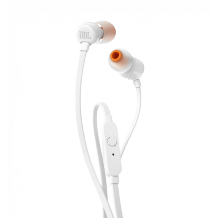 Навушники з мікрофоном JBL Tune 110 White (JBLT110WHT)