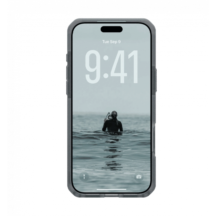 Чохол UAG для iPhone 17 Pro, Dot MagSafe, Ash