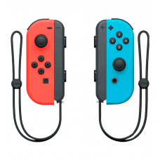 Nintendo Joy-Con Neon Red/Neon Blue Pair (45496430566)