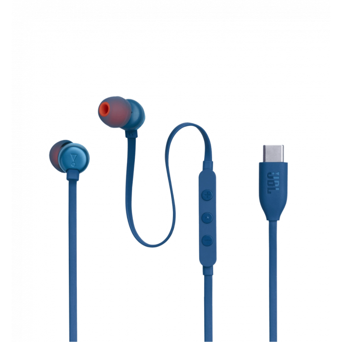 Навушники з мікрофоном JBL Tune 310C Blue (JBLT310CBLU)