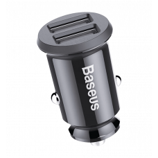 АЗП Baseus Grain 3.1A 2USB (black) (CCALL-ML01)