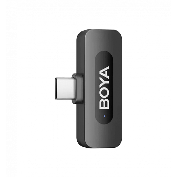 Беспроводной петличный микрофон BOYA BY-V3 combo Type-C/Lightning Black